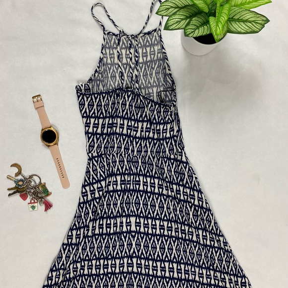 Long Black and White Dress - Picture 2 of 2